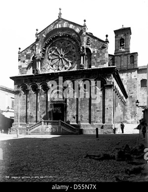 Kathedrale, Troja, Italien, 1895. Stockfoto