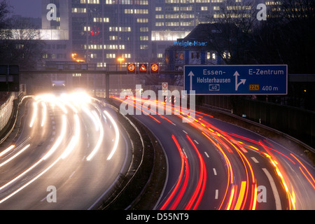 Essen, Deutschland, in der Ruhr-Ansturm Stockfoto