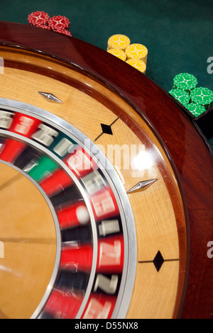 Düsseldorf, Roulette auf der Show-ima Stockfoto