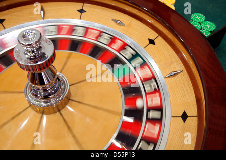 Düsseldorf, Roulette auf der Show-ima Stockfoto