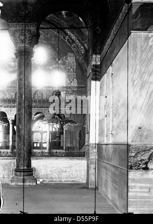 Hagia Sophia, Istanbul, Türkei, 1914. Stockfoto