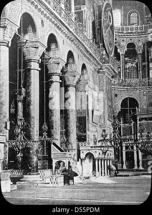 Hagia Sophia, Istanbul, Türkei, 1903. Stockfoto