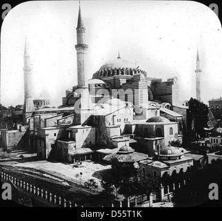 Hagia Sophia, Istanbul, Türkei, 1903. Stockfoto