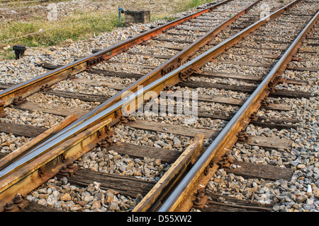 Eisenbahn, Chaingmai - Bangkok Stockfoto