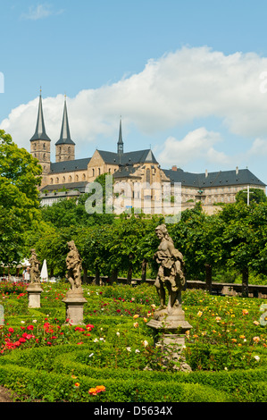 St. Michael Kloster, Bamberg, Franken, Deutschland Stockfoto