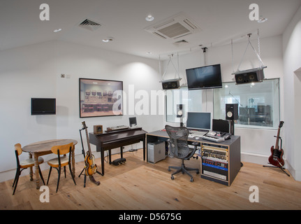 SoundTree-Recording-Studios, London, Vereinigtes Königreich. Architekt: Ben Adams Architekten, 2011. Stockfoto