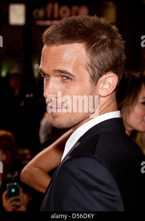 Schauspieler Cameron Joslin "Cam" Gigandet kommt für die Los Angeles-Premiere von "Burlesque" im Grauman Chinese Theatre in Los Angeles, CA, Vereinigte Staaten, 15. November 2010. Foto: Hubert Boesl Stockfoto