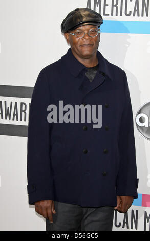 US-Schauspieler und Moderator Samuel stellt im Presseraum auf der 38. Annual American Music Awards in Los Angeles, Kalifornien, USA, 21. November 2010. Foto: Hubert Boesl Stockfoto