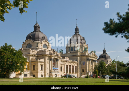 Szechenyi Baths, Városliget, Pest, Ungarn Stockfoto