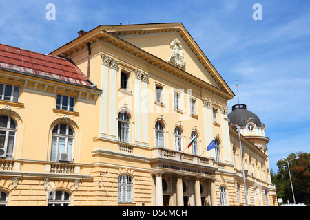 Sofia, Bulgarien - berühmte bulgarische Akademie der Wissenschaften in Oborishte Bezirk. Stockfoto