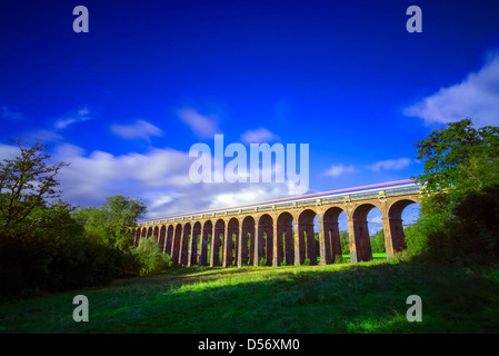 Ouse Valley Viadukt Brücke in West Sussex, UK Stockfoto