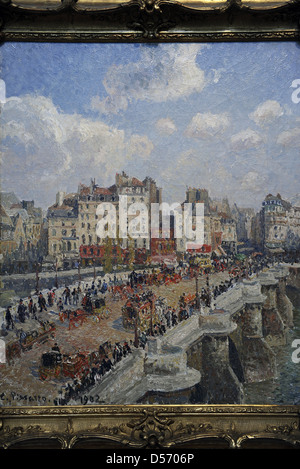 Camille Pissarro (1830-1903). Französischer Maler. Der Pont-Neuf (1902). Museum der bildenden Künste. Budapest. Ungarn. Stockfoto