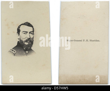 P. H. Generalmajor Sheridan Stockfoto