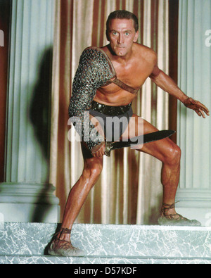 SPARTACUS 1960 Universal Pictures Film mit Kirk Douglas in der Titelrolle Stockfoto