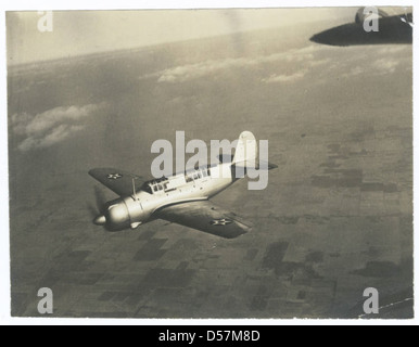 Marine Sturzkampfbomber für Curtiss Propeller Company Stockfoto