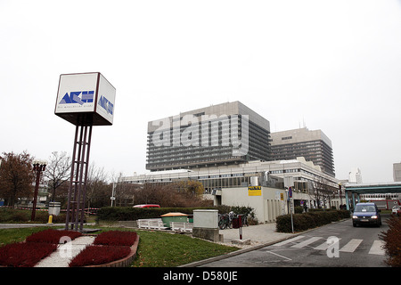 Gesamtansicht der Allgemeines Krankenhaus der Stadt Wien Krankenhaus (AKH) wo George Michael derzeit behandelt wird. Wien, Stockfoto