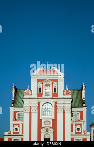 Posen, Polen, Rückseite der Fara, die Kirche des Hl. Stanislaus Bischof Stockfoto