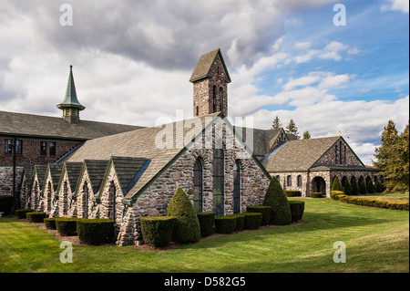 St.-Josephs Abtei, Spencer, MA. Stockfoto