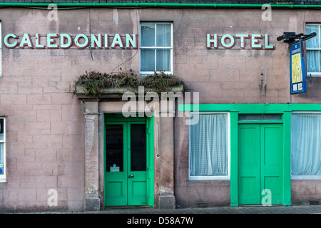 Caledonian Hotel am Beauly in Inverness-Shire, Schottland. Stockfoto