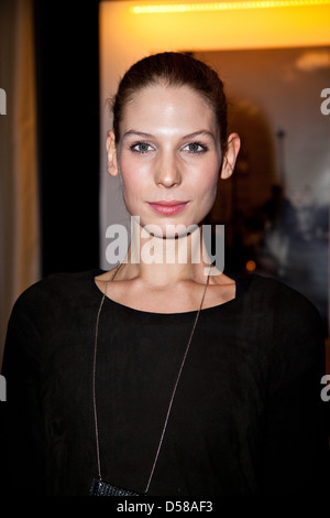 Sarah Brandner (Freundin von Fußballer Bastian Schweinsteiger) bei "Schoenes Hamburg" Event im George Hotel. Hamburg, Stockfoto