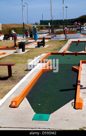 Sea Point Putt Putt in Kapstadt - Südafrika Stockfoto