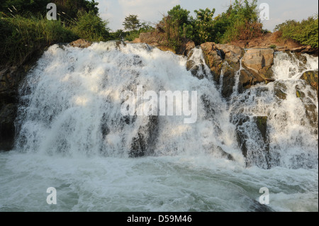 Wasserfall der Khone Phapheng auf 4000 Inseln in Laos Stockfoto