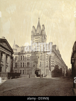 Cambridge. Gonville und Caius College, erste Gericht (oder Tree Court) Eingang Stockfoto