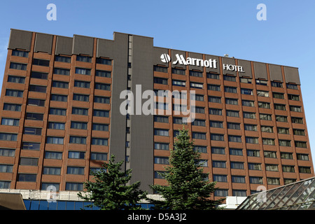 Marriott Hotel Glasgow an der Argyle Street im Stadtzentrum, Schottland, Großbritannien Stockfoto