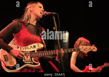 New York, USA. 26. März 2013. Kate Nash erklingt in The Bowery Ballroom am 26. März 2013 (Bild Kredit: Kredit: Rahav Segev/ZUMAPRESS.com/Alamy Live News) Stockfoto