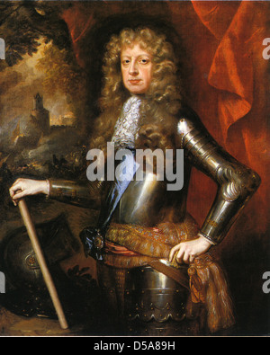 JAMES BUTLER, 1. Duke of Ormonde (1610-1688) folgten Statesmanr gemalt von William Wissing ca. 1680 Stockfoto