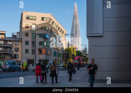 Der Shard in der Dämmerung von Renzo Piano. PHILLIP ROBERTS Stockfoto
