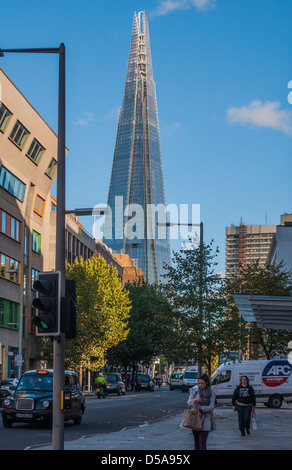 Der Shard in der Dämmerung von Renzo Piano. PHILLIP ROBERTS Stockfoto
