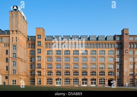 Berlin, Deutschland, die Gebäude der ehemaligen Kabelwerk Oberspree Stockfoto
