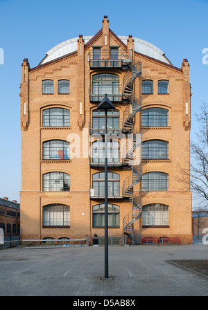 Berlin, Deutschland, die Gebäude der ehemaligen Kabelwerk Oberspree Stockfoto