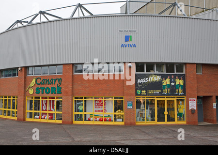 Norwich City Football Club Gründen Stockfoto