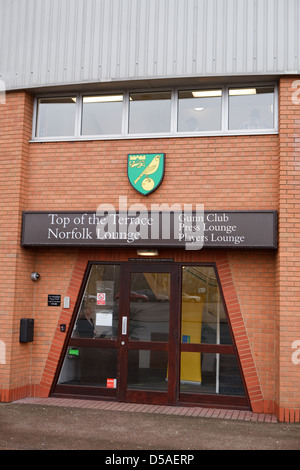 Norwich City Football Club Gründen Stockfoto