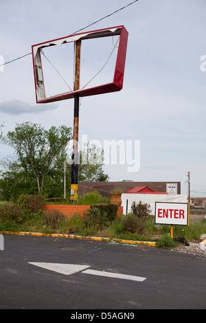 Branson Missouri zerstörerische Tornado Nachwirkungen, USA. Stockfoto