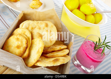 Skandinavische Lebensmittel Stockfoto