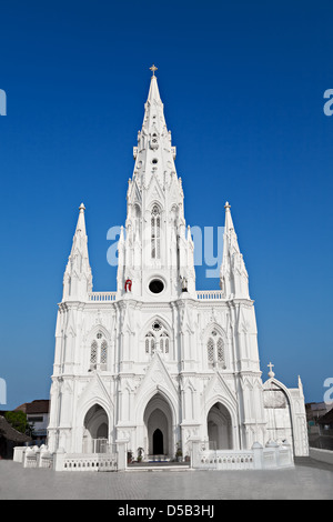 Katholische Kirche in Kanyakumari, Tamil Nadu, Südindien Stockfoto