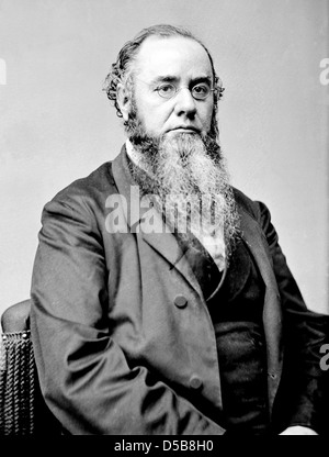 EDWIN STANTON (1814-1869), US-amerikanischer Jurist, US-Kriegsminister unter Abraham Lincoln war Stockfoto