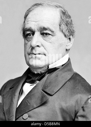 HANNIBAL HAMLIN (1809 – 1891) 15. Vizepräsident der USA unter Abraham Lincoln Stockfoto