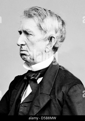 WILLIAM SEWARD (1801-1872) US-Außenministerin unter Abraham Lincoln über 1865 Stockfoto