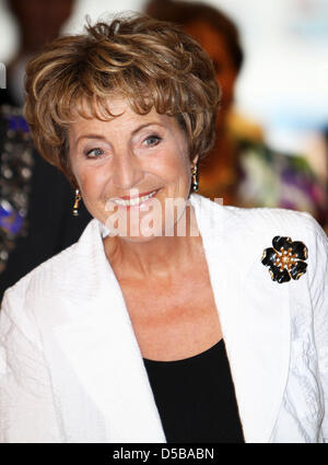 Niederländische Prinzessin Margriet besucht die Preisverleihung des Internationalen Paralympischen Komitee (IPC) Swimming World Cup 2010 in Pieter van Den Hoogenband Swimmingstadion in Eindhoven, Niederlande, 17. August 2010. Foto-Albert Nieboer / Niederlande, Stockfoto