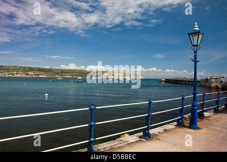 Die restaurierten viktorianischen Pier in Swanage in Dorset England UK Stockfoto