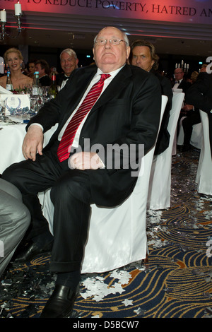 Michail Gorbatschow am Unesco Benefiz-Gala im Hotel Maritim Düsseldorf, Deutschland. -19.11.2011 Stockfoto