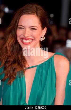 Schauspielerin Rebecca Hall besucht die Premiere von "The Town" während der 67. Internationalen Filmfestspiele Venedig im Palazzo del Cinema in Venedig, Italien, 8. September 2010. Foto: Chris Ashford Stockfoto