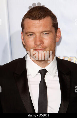 Australischer Schauspieler Sam Worthington in der 67. Annual Golden Globes Awards von der Hollywood Foreign Press Association im Hotel Beverly Hilton in Beverly Hills, Los Angeles, USA, 17. Januar 2010 vorgestellt. Foto: Hubert Boesl Stockfoto