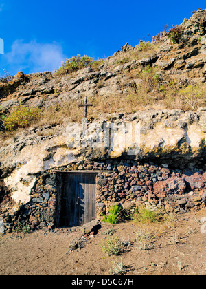 Ermita De La Virgen de Los Reyes, El Hierro, Kanarische Inseln Stockfoto