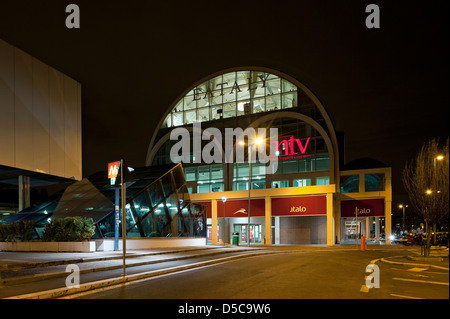 Außenansicht des Eataly Rom. Das ehemalige Terminal Ostiense. Rom, Italien Stockfoto