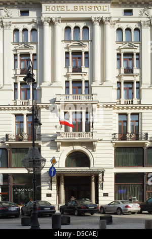 Warschau, Polen, Hotel Bristol in der Krakauer Vorstadt Stockfoto